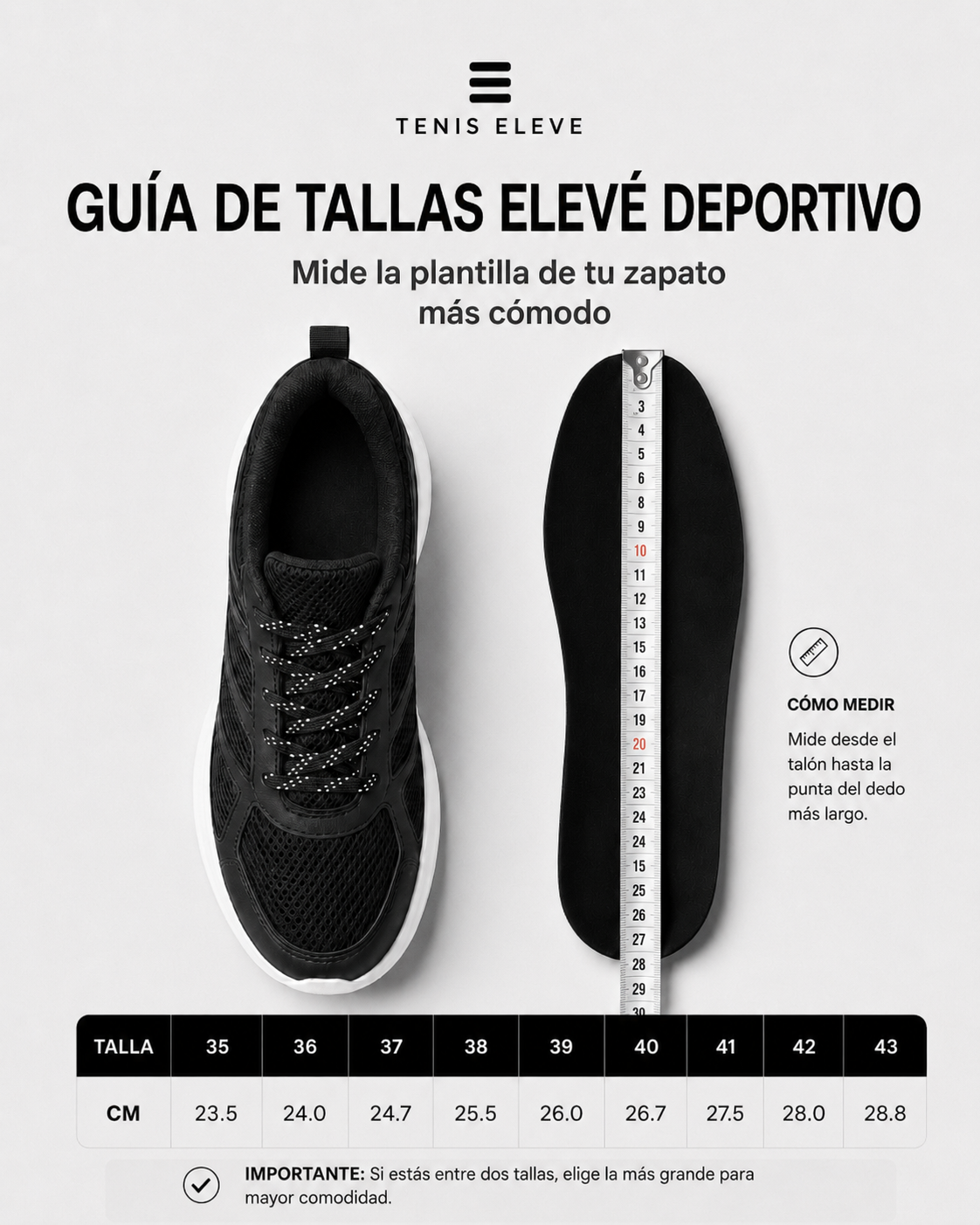 Tenis Eleve Deportivo